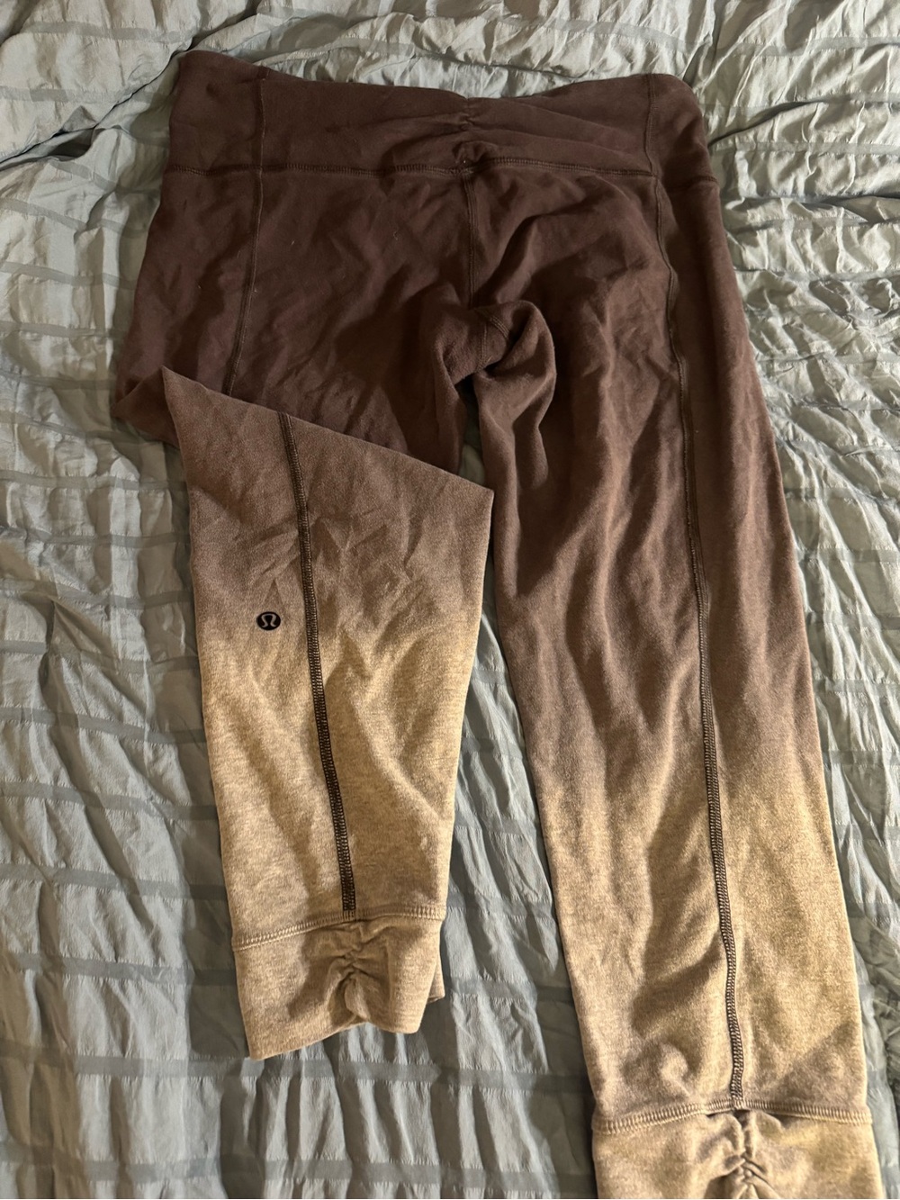 lululemon athletica Girls' Ombre Chocolate-to-Beige Leggings